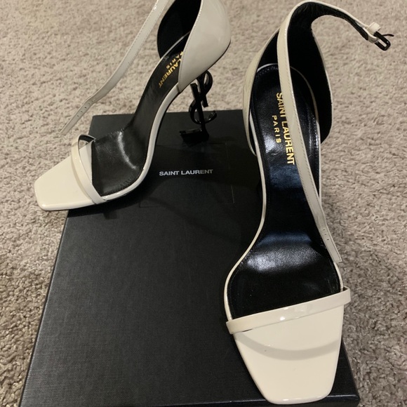 ♥️SOLD♥️White YSL Logo Opyum Opium 110 shoes - Picture 11 of 13